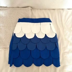 Back to school✏ - Skirt Blue & white