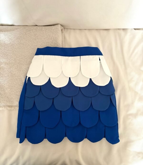 Back to school✏ - Skirt Blue & white