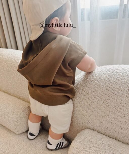Alternative view of Boys Cut-Off Hoodie