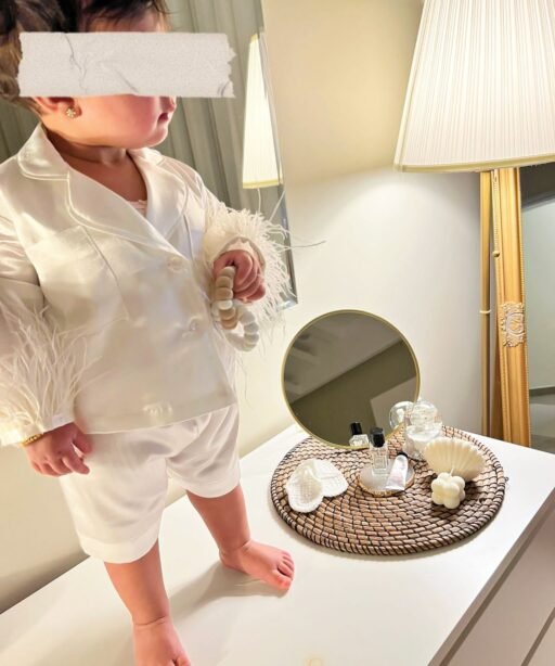 Feather short pajama