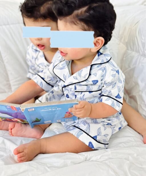 Alternative view of Mom & Son PJs only