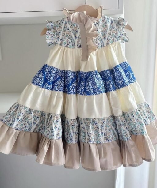 Blue & Beige