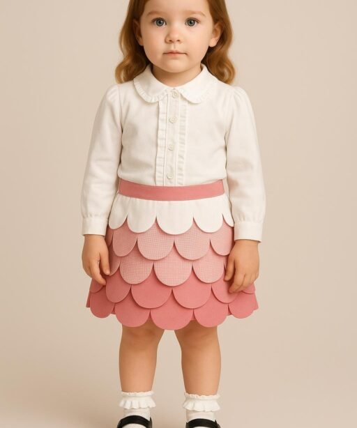 Back to school✏ - skirt Pink