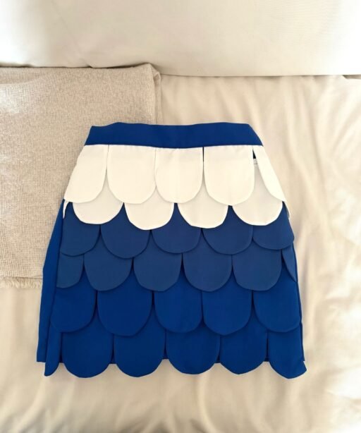 Back to school✏ - Skirt Blue & white