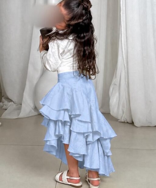 Alternative view of Eid’26# 32 Skirt ☁️